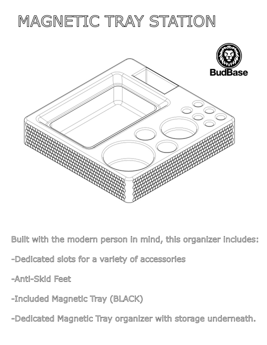 Magnetic Tray Station