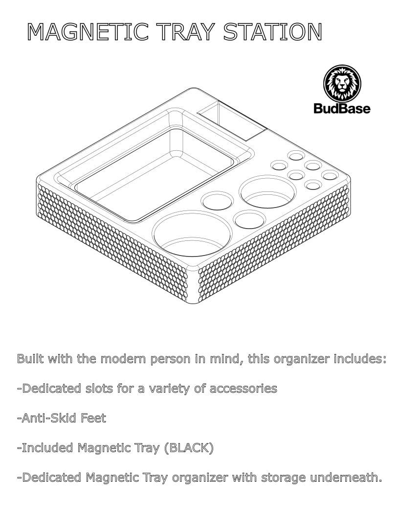 Magnetic Tray Station